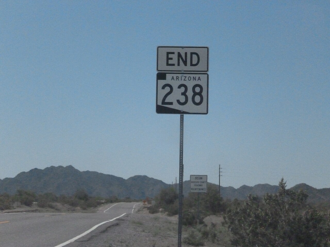 Gila Bend Highway / SR-238